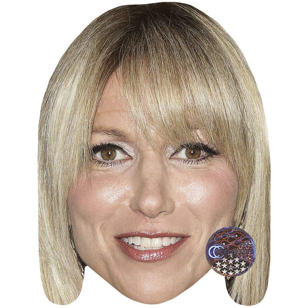 Celebrity Cutouts Lifelike Debbie Gibson (Fringe) Celebrity Mask, Flat Card Face, Fancy Dress Mask
