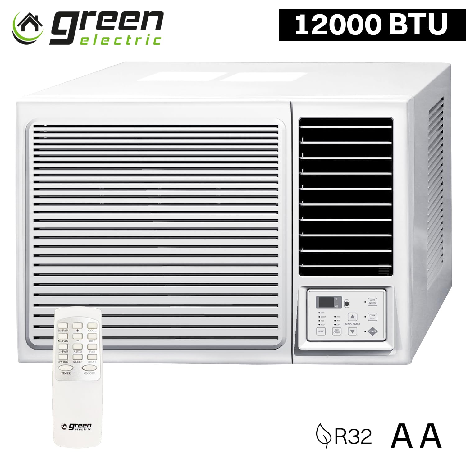 Climatiseur De Fenêtre Monobloc 12 000 Btu, Classe Énergétique A/A, Faible Consommation, Pour Fenêtres, Avec Télécommande, ACW7-12