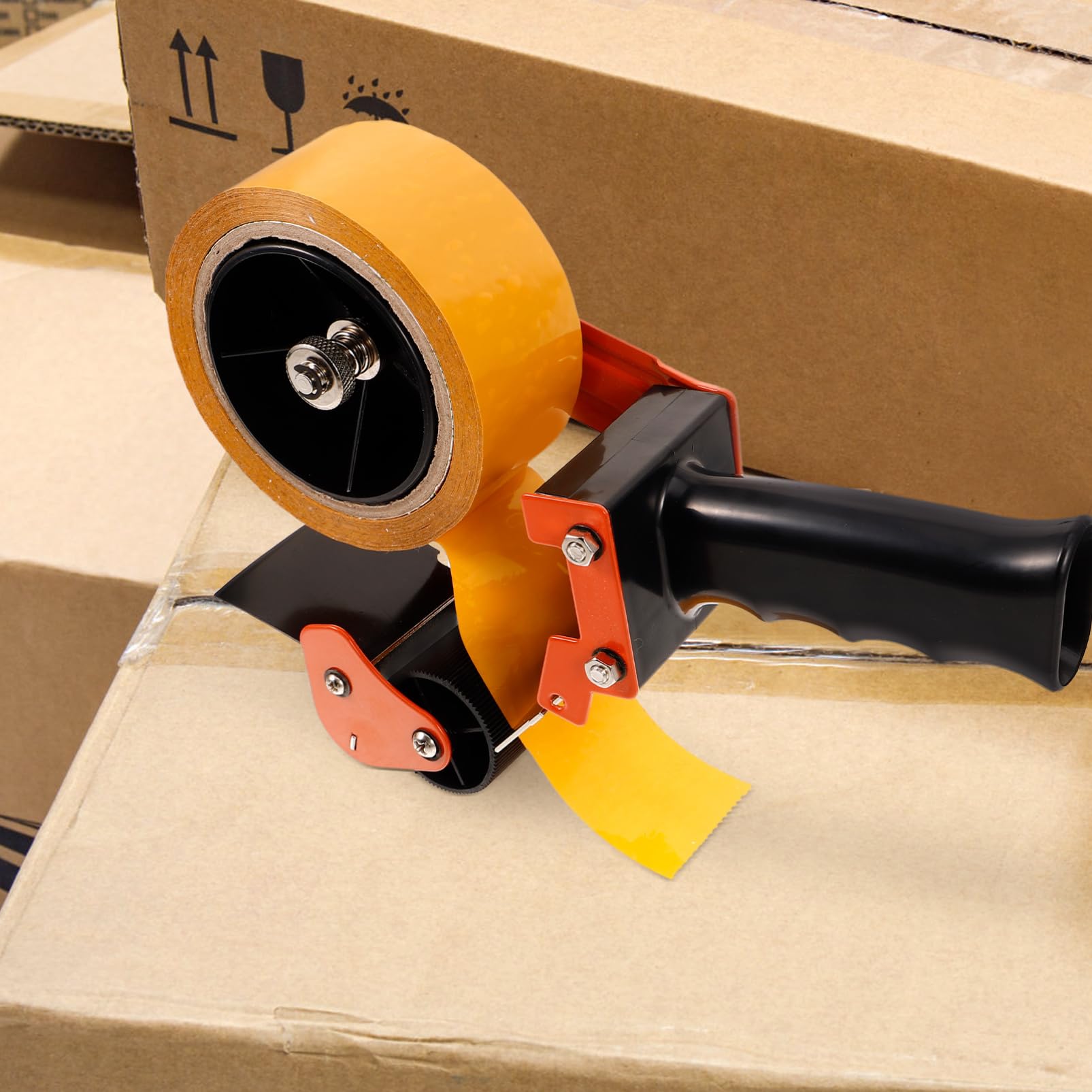 Amosfun Dispensador Celo Cortador De Cinta De Embalaje Máquina Cortadora De Cinta Dispositivo De Sellado Manual Herramienta De Portátil