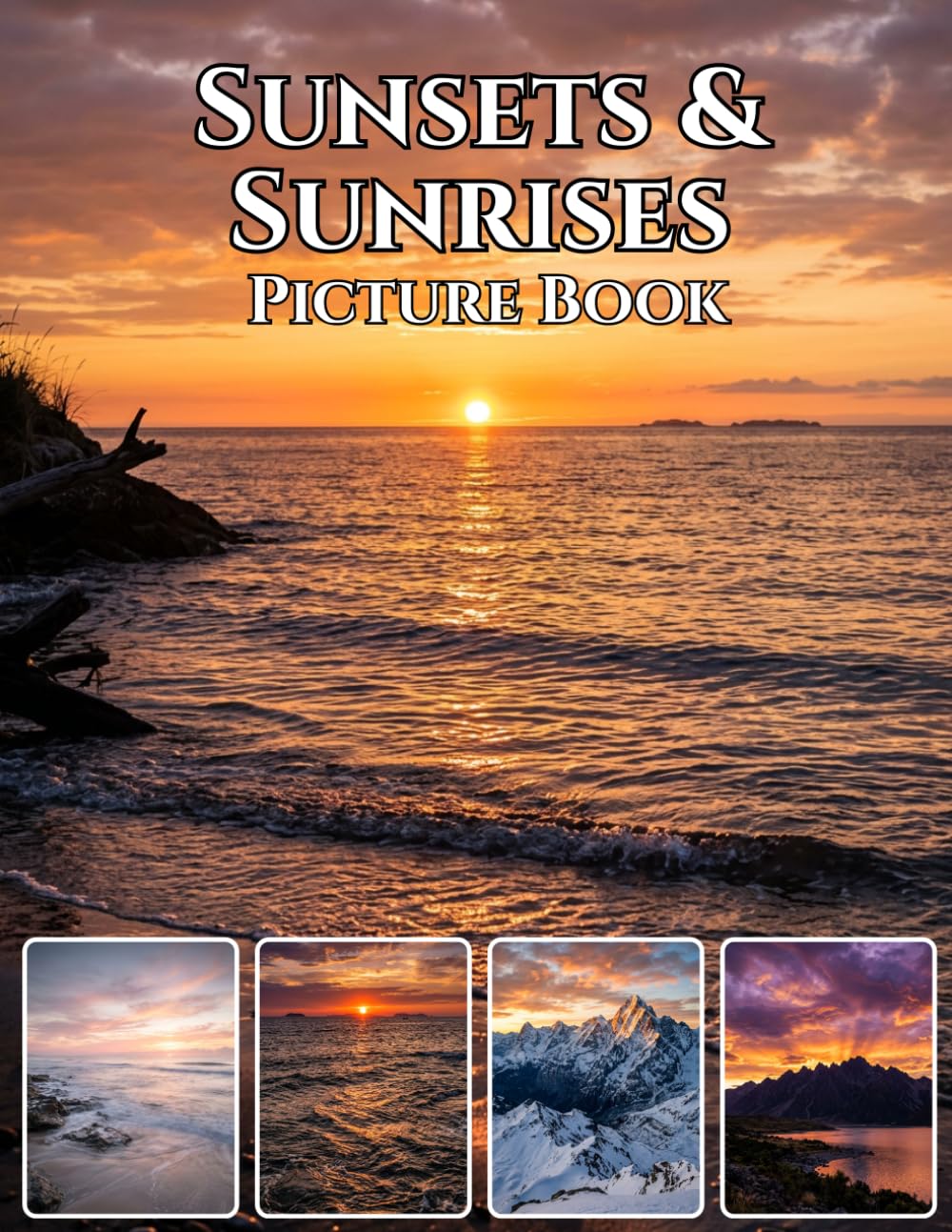 Sunsets & Sunrises: The World’s Most Beautiful Moments: A Stunning Photorealistic Photography Coffee Table Book | Golden Hour Landscapes, Dramatic Skies & Breathtaking Light from Around the World