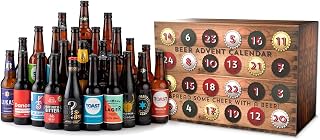 Beer Advent Calendar 2022 | 24 Bottles of Craft Beers & Lagers | For Beer Lovers For Him or Her This Christmas
