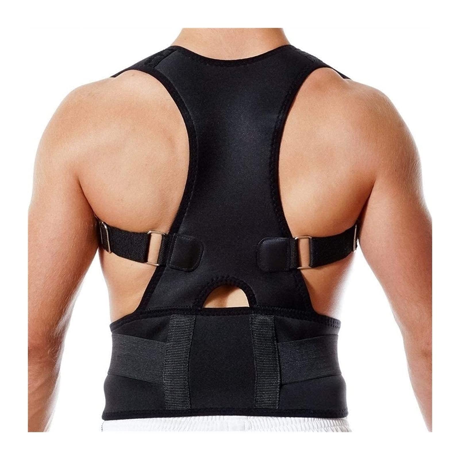 Correcteur de posture haut de gamme et orthèse lombaire ajustement précis pour hernie