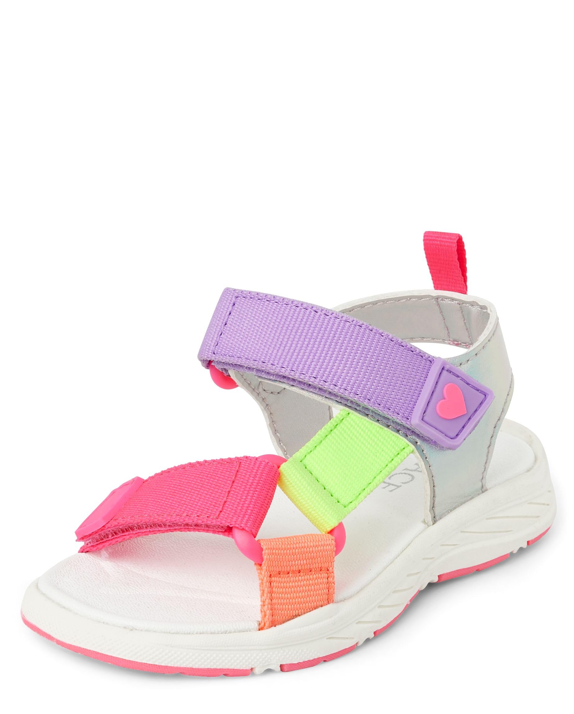 The Children's Place girls Baby Girls and Toddler Sporty Sandals With Adjustable Straps