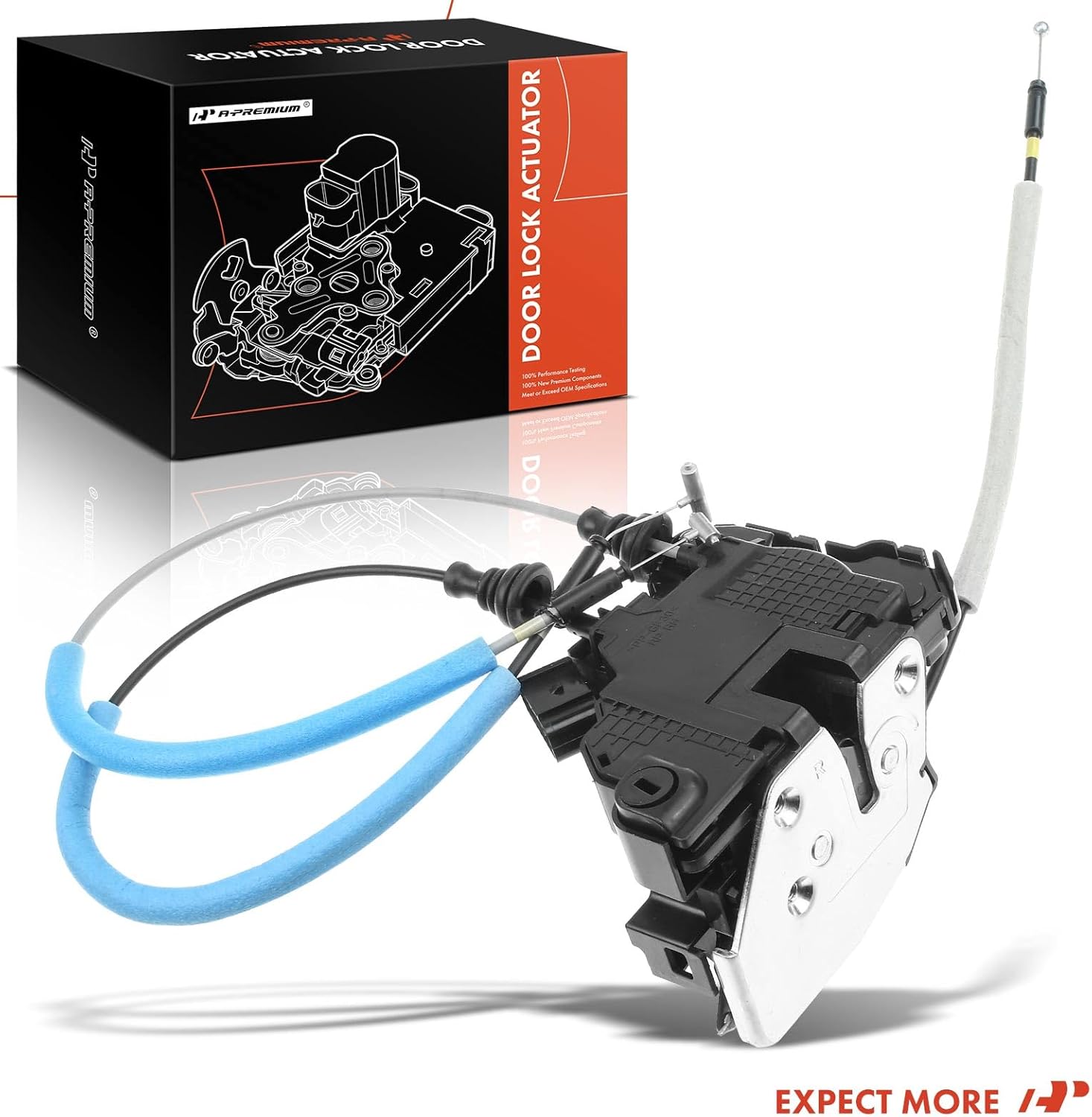 A-Premium Rear Right Passenger Side Door Lock Actuator Compatible with Hyundai Sonata 2015-2019 Sedan