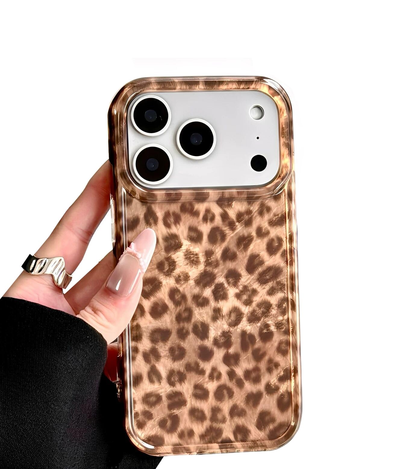 Sunswim Cheetah Case for iPhone 17 Pro Max Luxury Sparkle