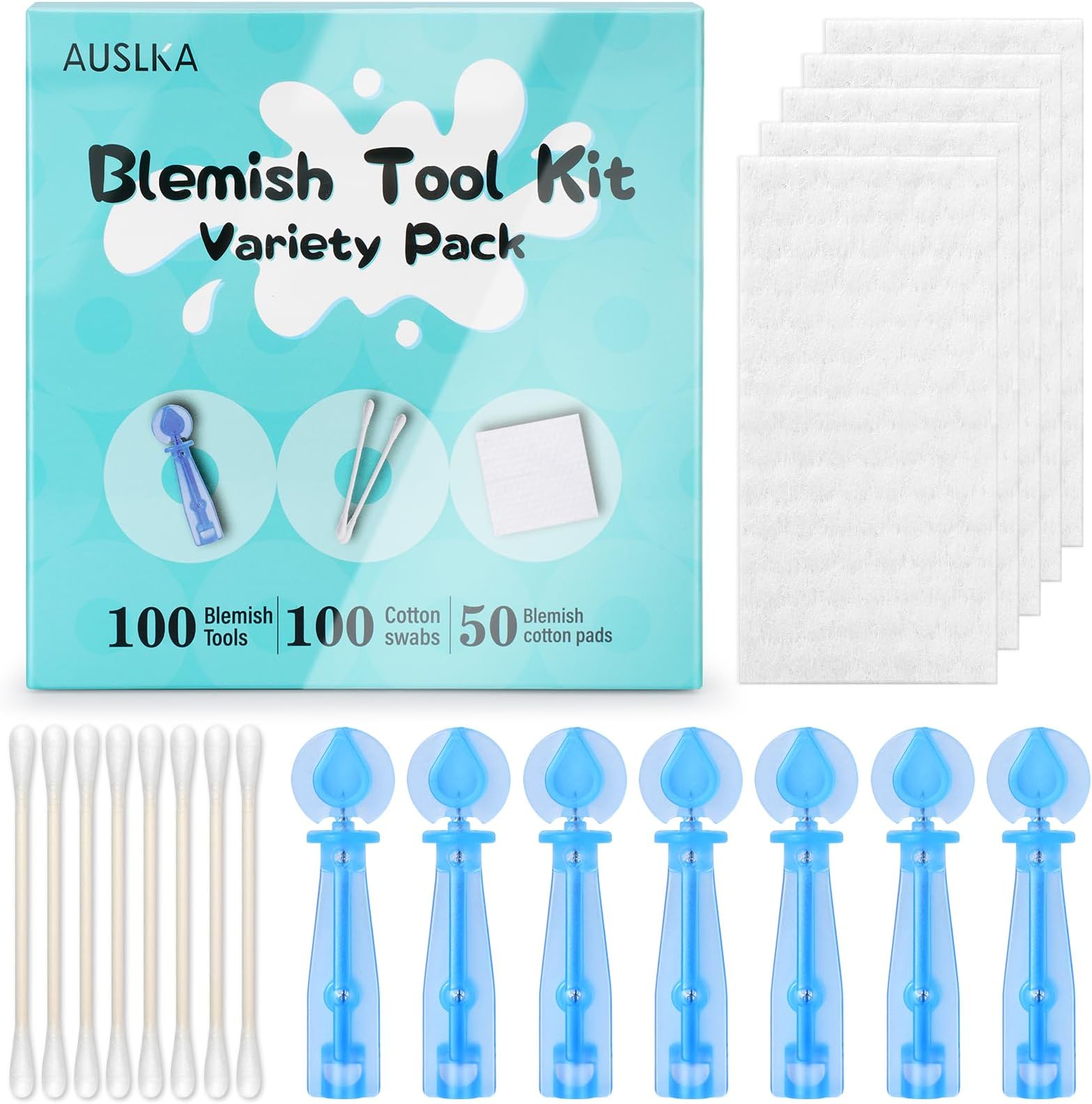 50pcs Blackhead Blemish Remover Tool, Professional