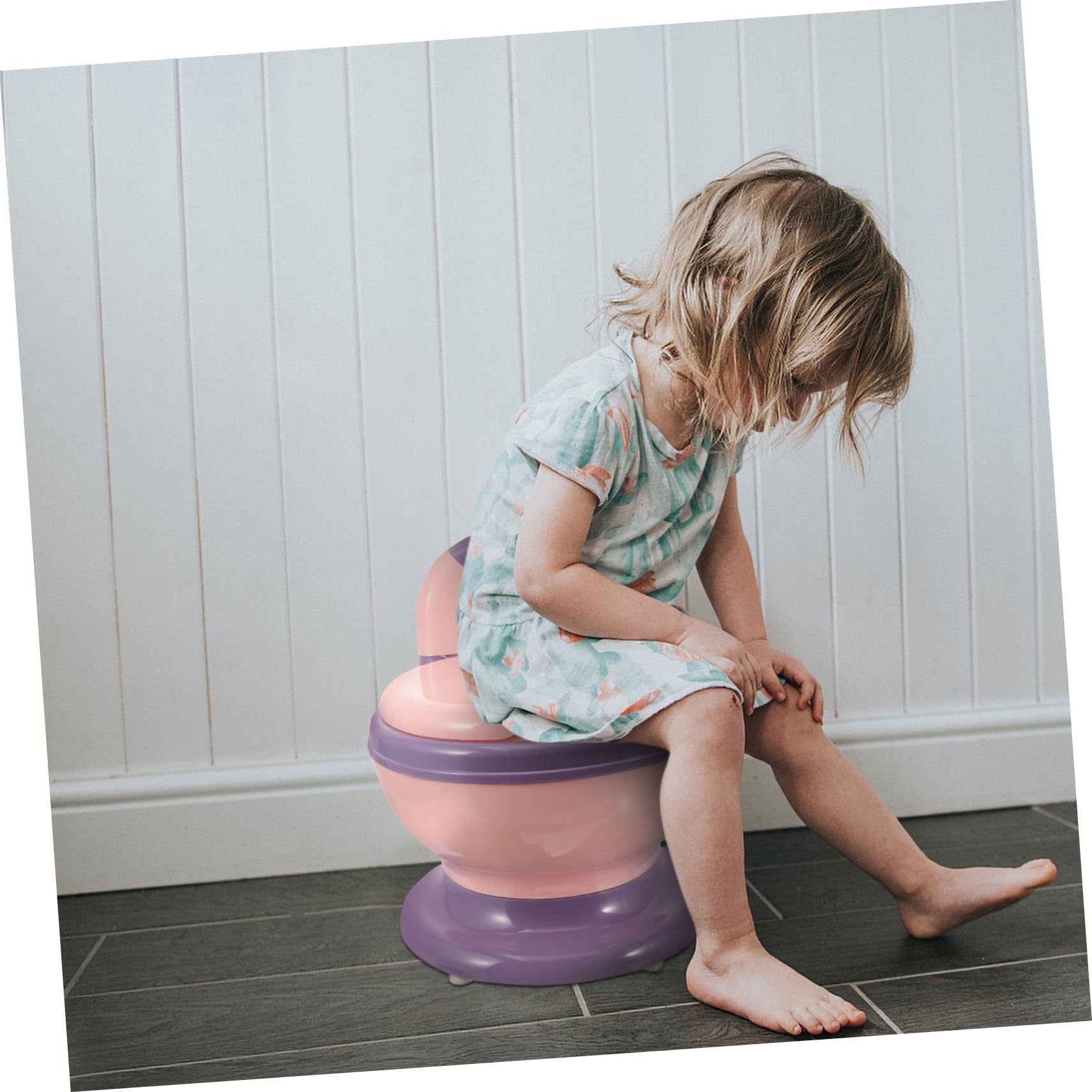 Angoily Inodoro De Aprendizaje Asiento Extraíble Orinal Para Pequeños Para Hogar y Viaje