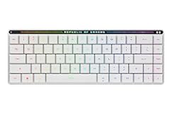ROG Falchion RX Low Profile Wireless Gaming Keyboard – 65% Compact TKL, Tri-Mode Connectivity, ROG RX Red Optical Switches, RGB, Touch Panel, Keyboard Cover, PC/Mac Support - White
