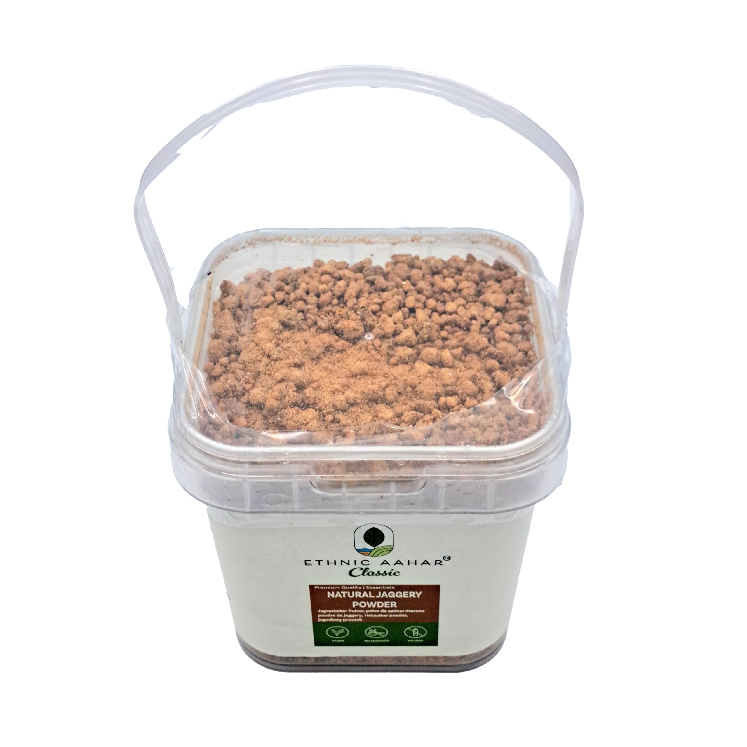 Ethnic Aahar Natural Jaggery (Pulver, 450 g)
