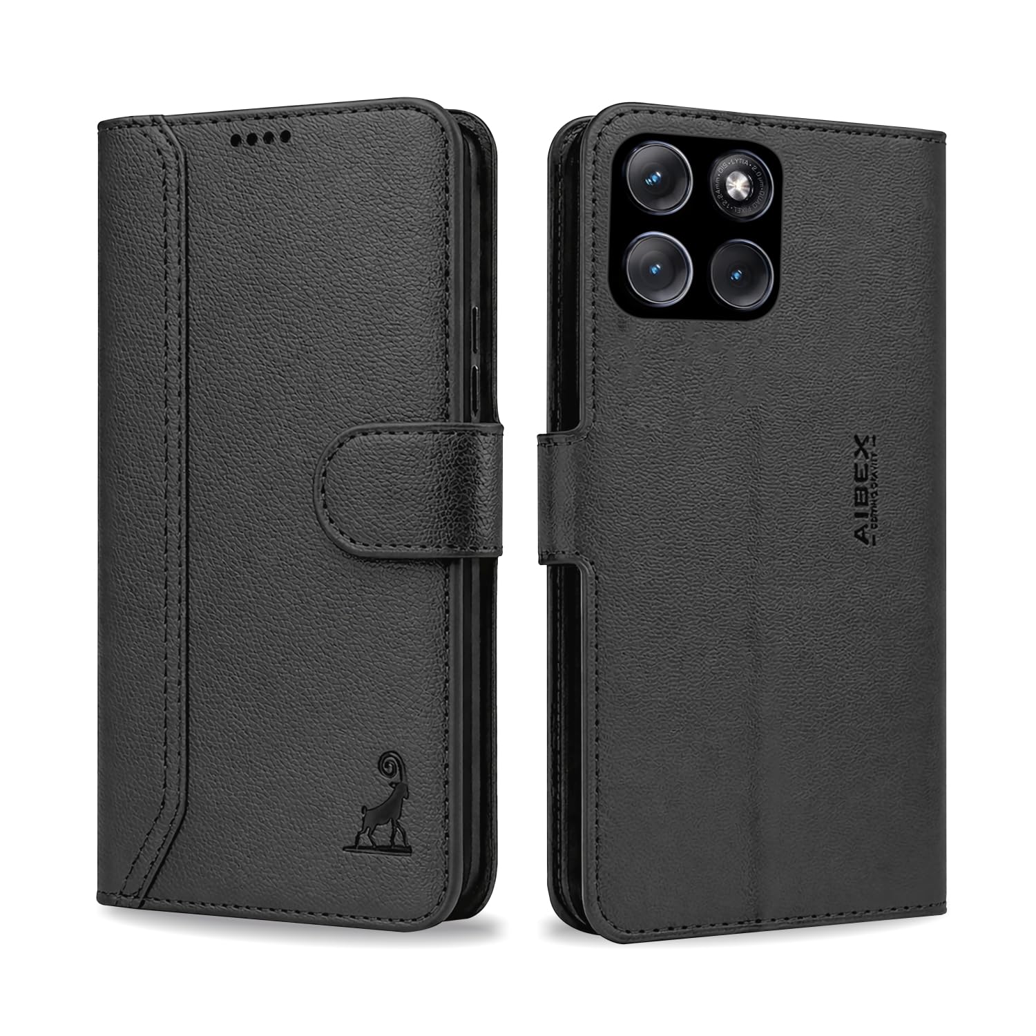 AIBEX® Compatible for Motorola Egde 70 Fusion 5G Flip Cover Leather Finish | Inside TPU with Card Pockets | Wallet Stand | Complete Protection Flip Case Green — Amazon image 22
