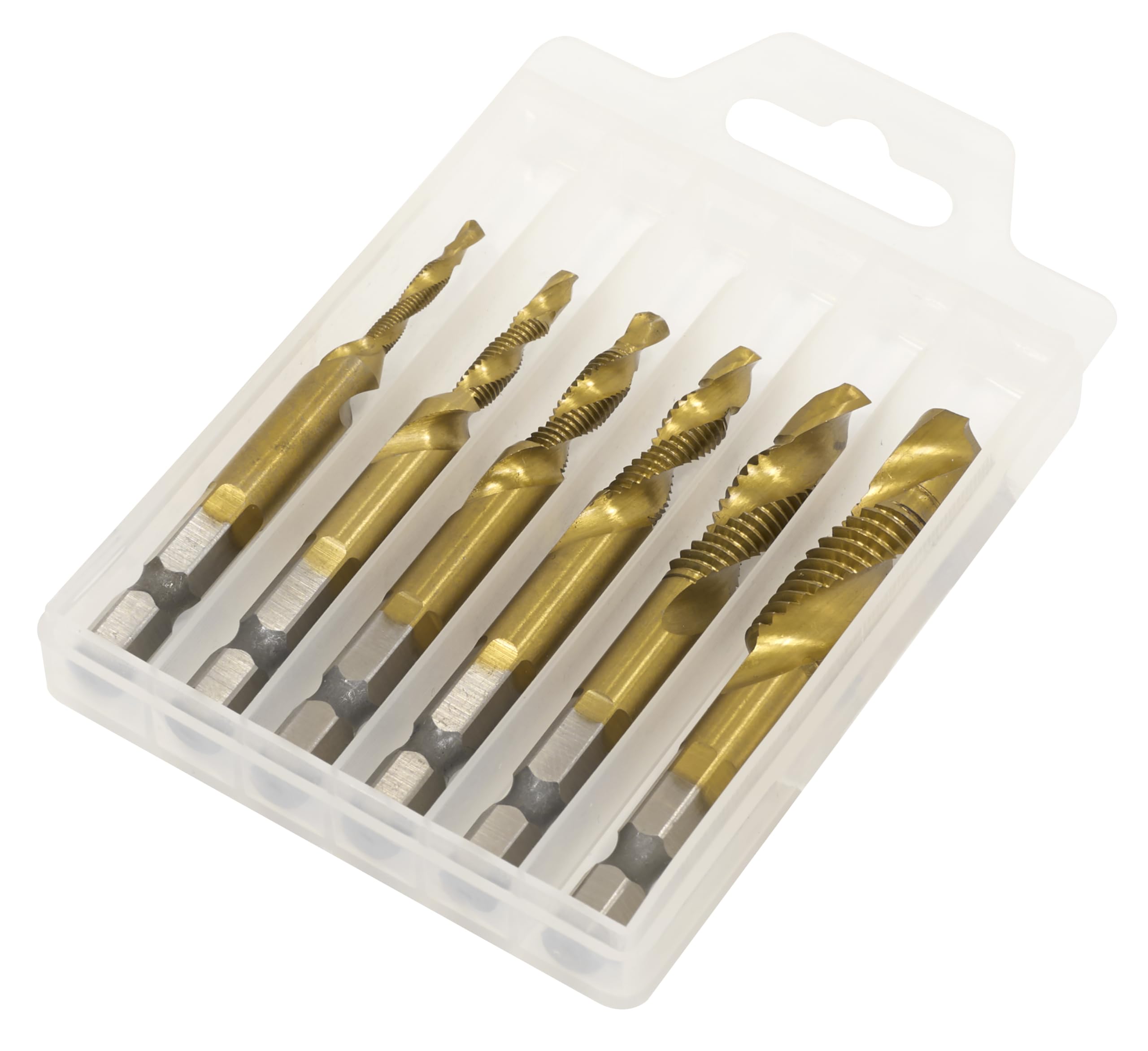Sealey Combination Drill & Tap Bit Set 6pc - AK3025 - Image 4