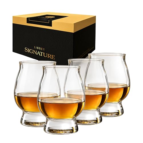 Libbey Signature Kentucky Bourbon Trail Whiskey Glasses Set of 4
