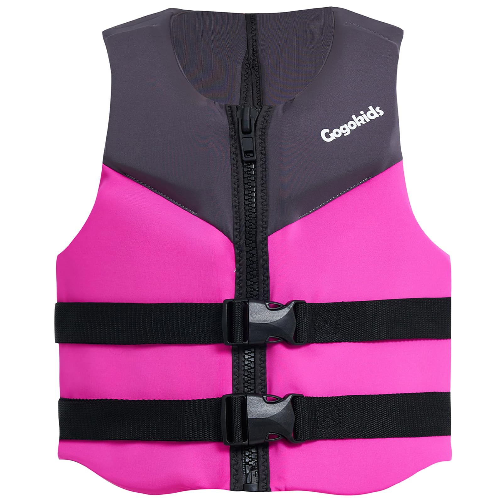 Gogokids Swim Vest Youth Pool Jacket for Kids 50-90 lbs 75-125 lbs Swimming Training, Kayaking, Boating