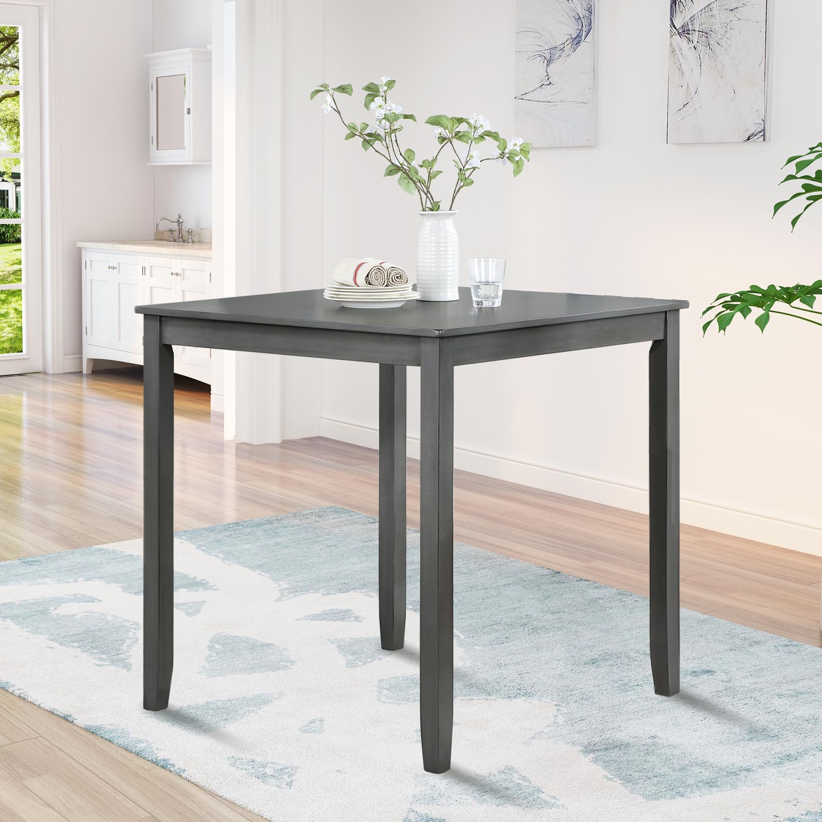 Amazon.com - Lontl Rectangular Dining Table, 34.5