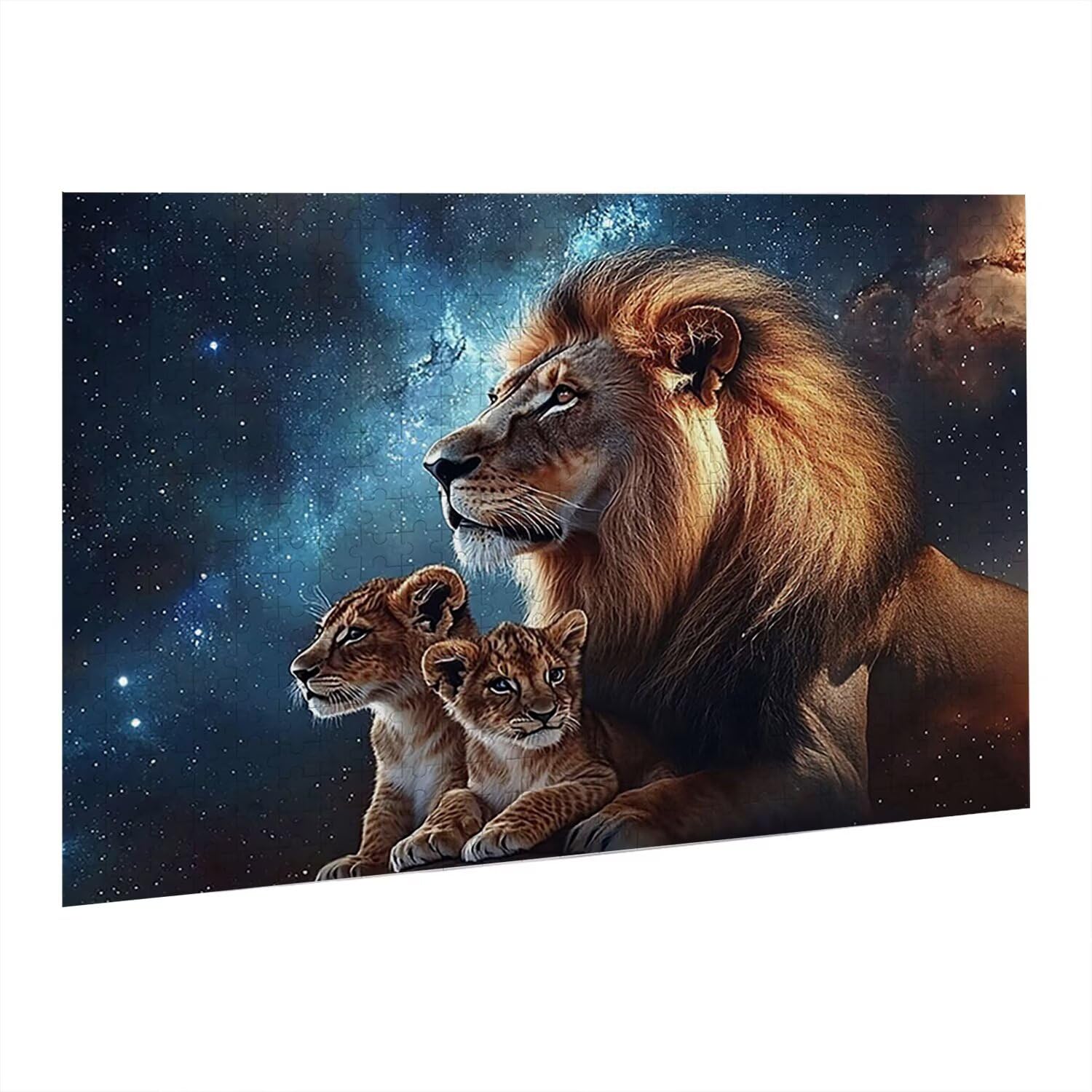 Jigsaw Puzzle, 6000 Pezzi Puzzle Classici, Il Leone Puzzle Rilassamento Intelligence, Mpossibile Difficile Puzzle Impegnativo per Adulti Puzzle Gioco Familiare, Regalo per Amore Amico Animali fr0-618