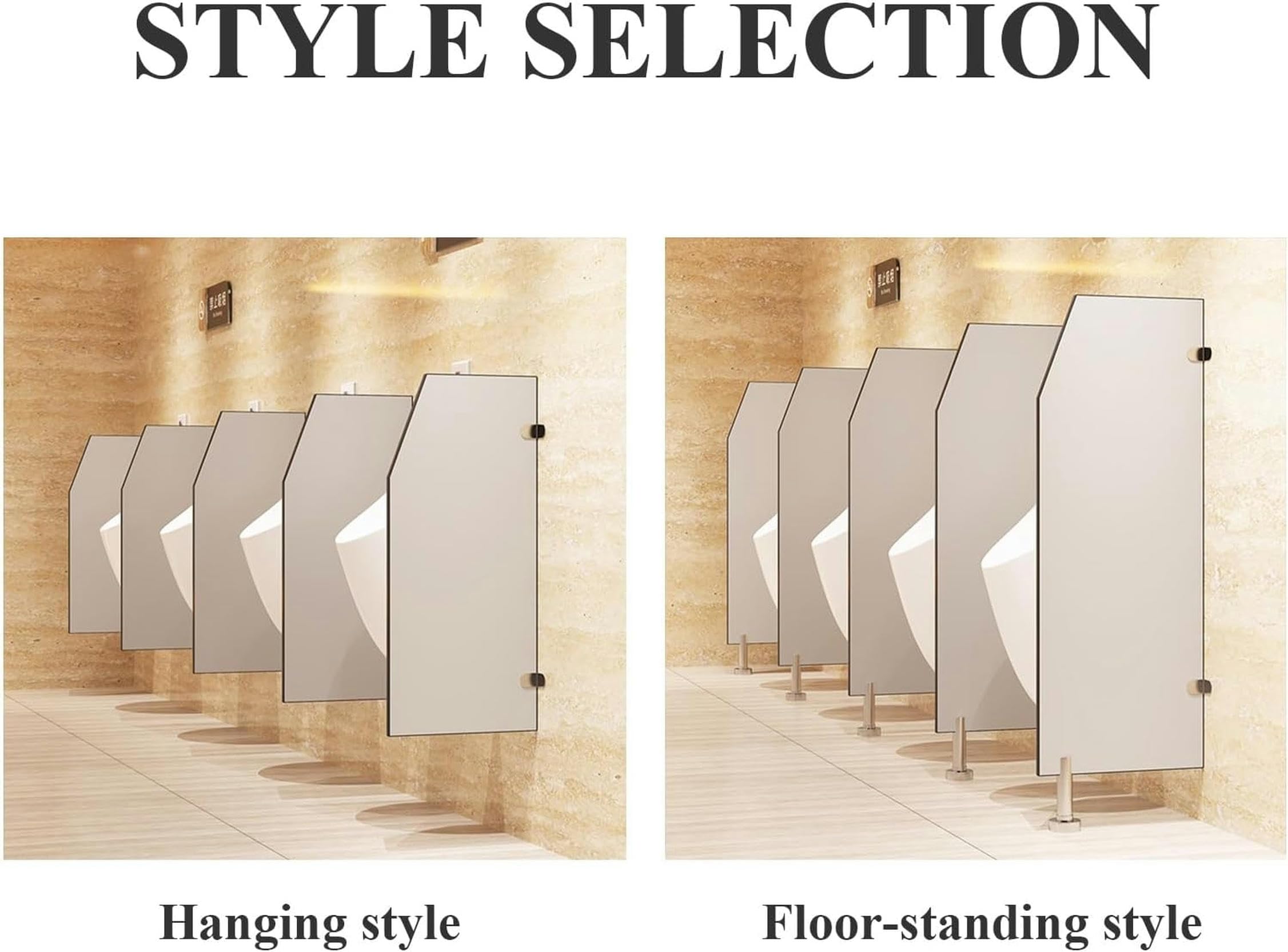 Parte della toilette dell'acciaio inossidabile con il bordo del deflettore & - Solut della stalla del bagno per i mercati degli uffici & i servizi igienici pubblici