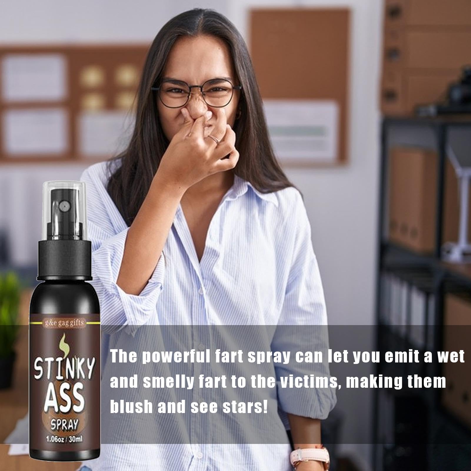 Spray De Pedo Extra Fuerte – 100 Ml, Broma Apestosa Para Celebraciones, Universidad Y Oficina, Aroma Fecal Persistente