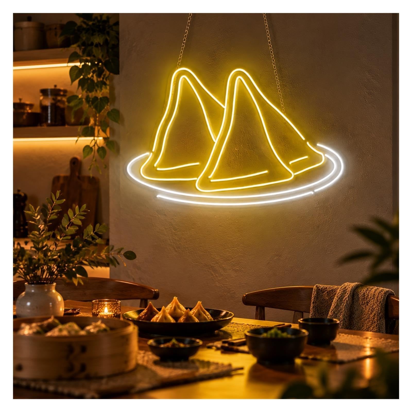 Insegna al Neon Insegna Al Neon Samosa