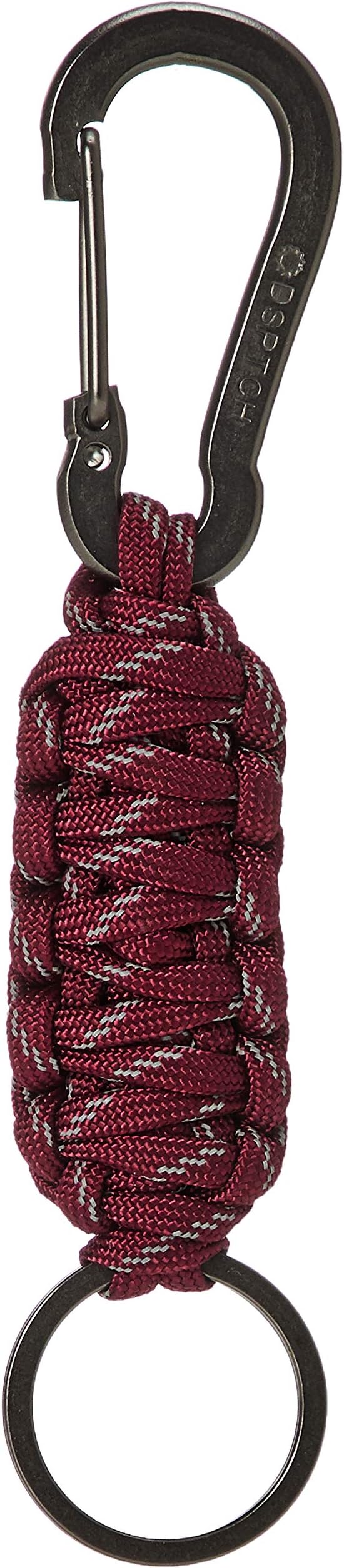 DSPTCH Key Chain (Burgundy 3M / Gunmetal)