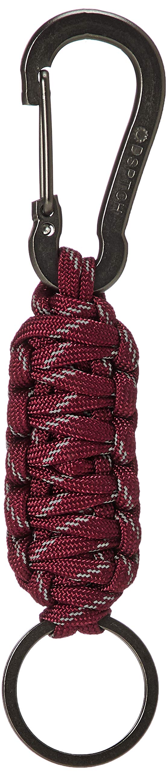 DSPTCH Key Chain (Burgundy 3M / Gunmetal)