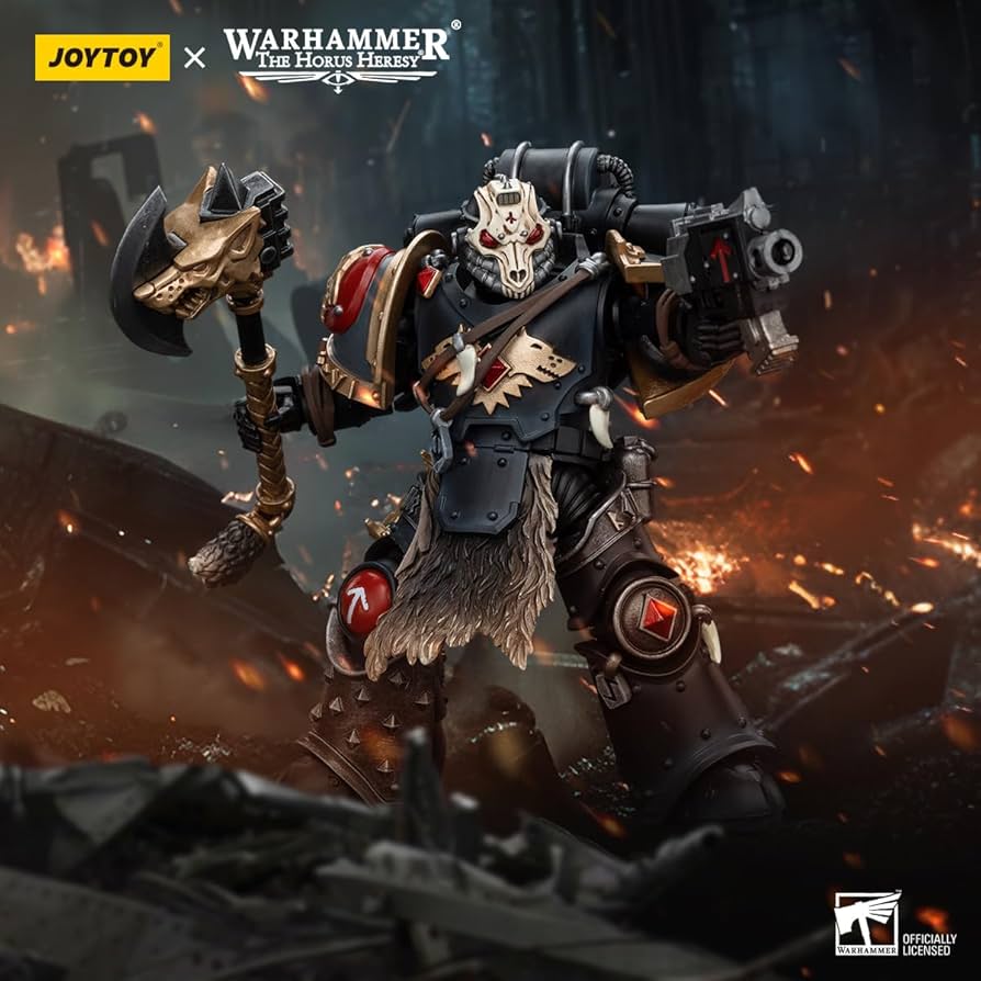 SF・ファンタジー・ホラー Joytoy Warhammer Space Wolves Squad JOYTOY Space Wolves Warhammer 40K⚡️New Release 10月 2025
