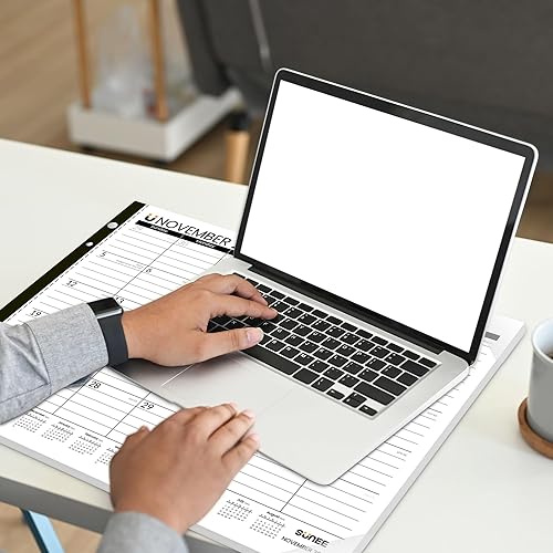 Miniatura 7 de 2024-2025 Large Desk Calendar 22"x17" from October 2023 to June 2025, Large Desk Calendar 21 Months for Desk, Classic