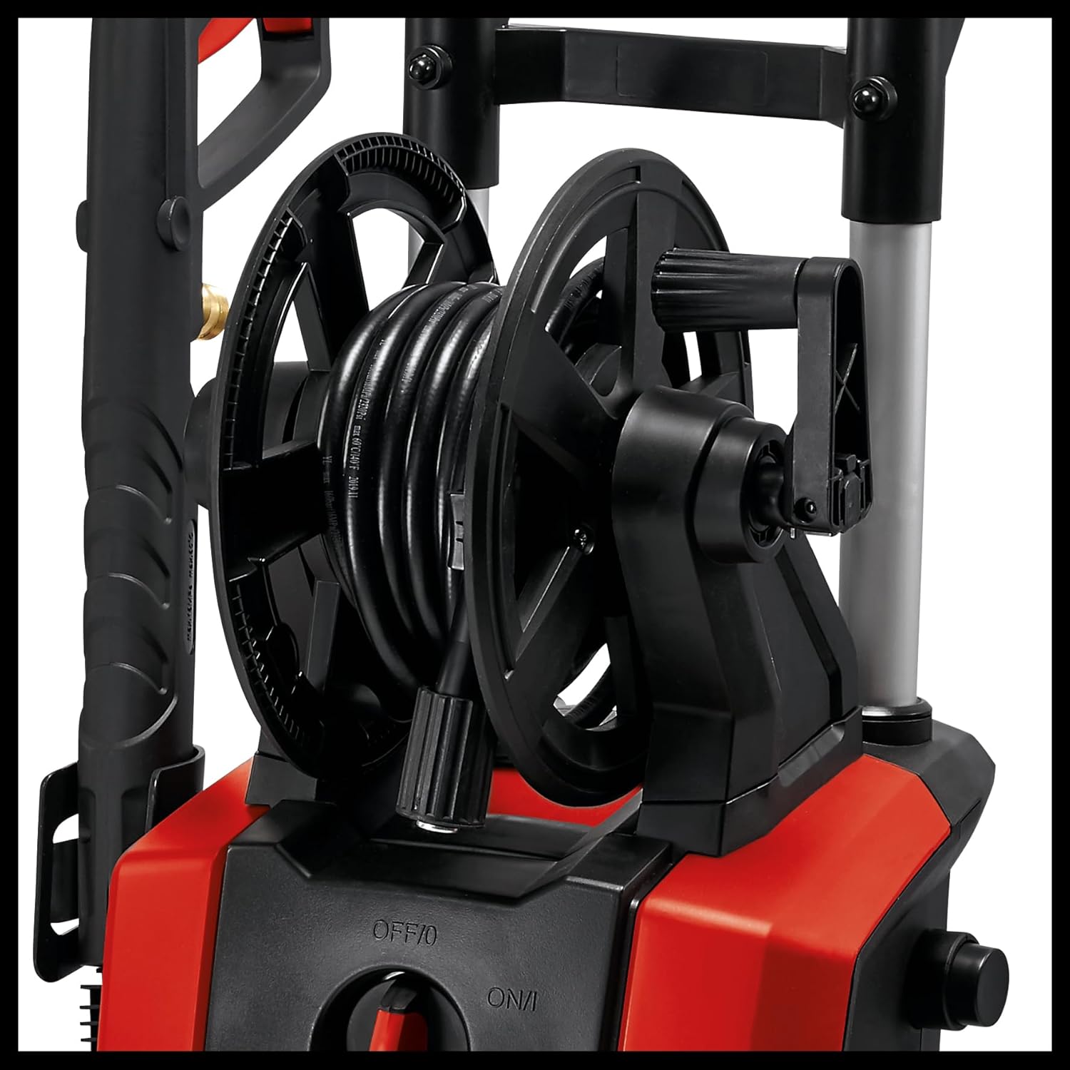 Einhell High-pressure washer TE-HP 140 (1,900 watts, max. 140 bar, modular quick-couple-system, incl. high-pressure hose, gun, lance, various nozzles, brush, spray agent holder)