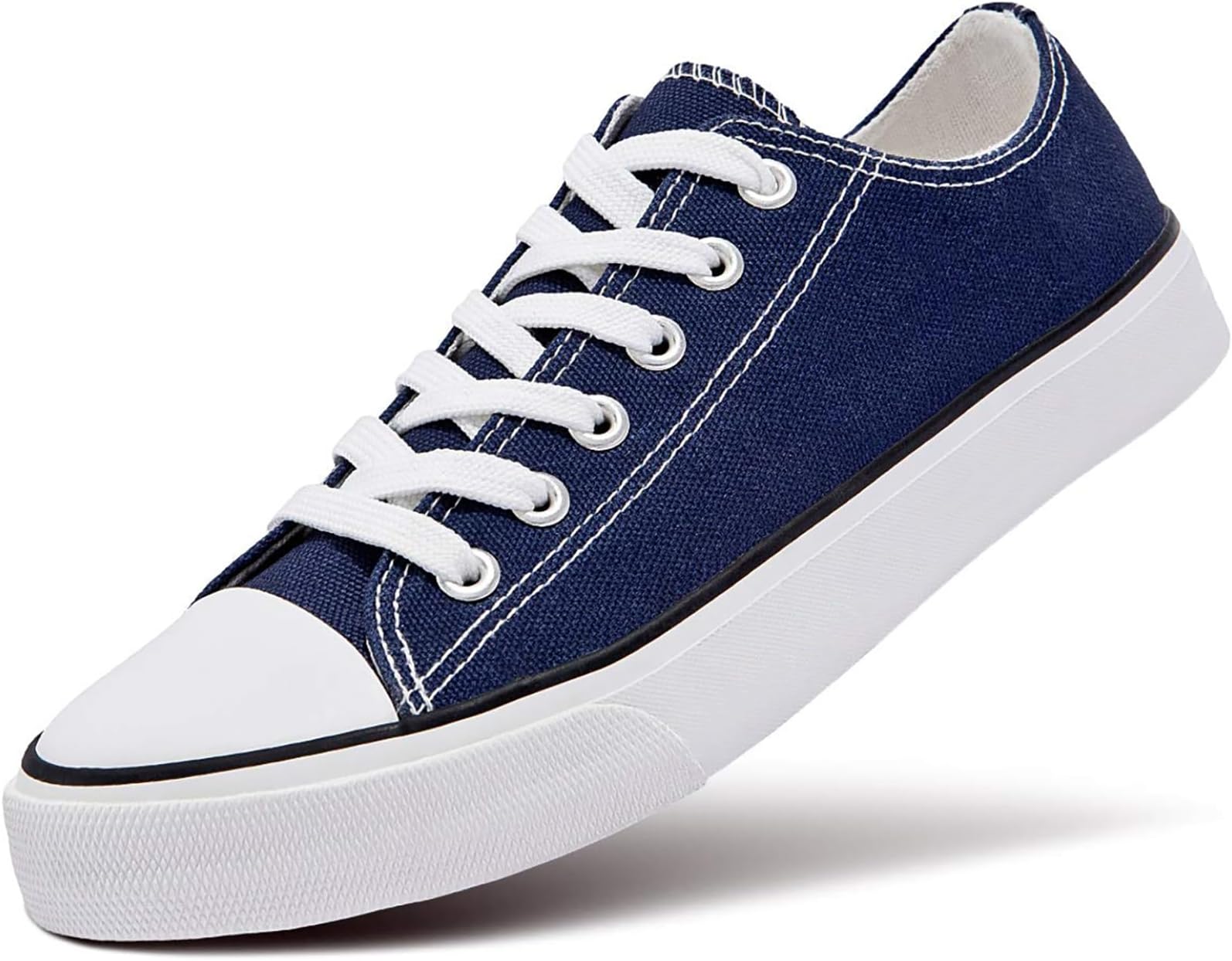ZGR Women's Canvas Low Top Sneaker Lace-up Classic Casual Shoes for Women