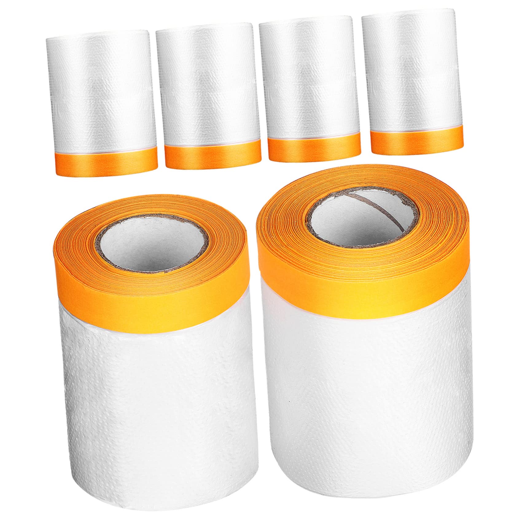 Maskierpapierrolle 6 Rollen Transparente Abdeckfolie