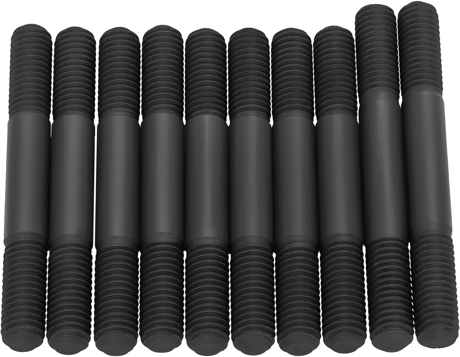 JAVIK Cylinder Head Blots Studs Compatible with Yamaha 1987-2006 Banshee 350 YFZ350 PRO DESIGN Cool Head 8 Pcs Standard stud & 2 Pcs Long Stud