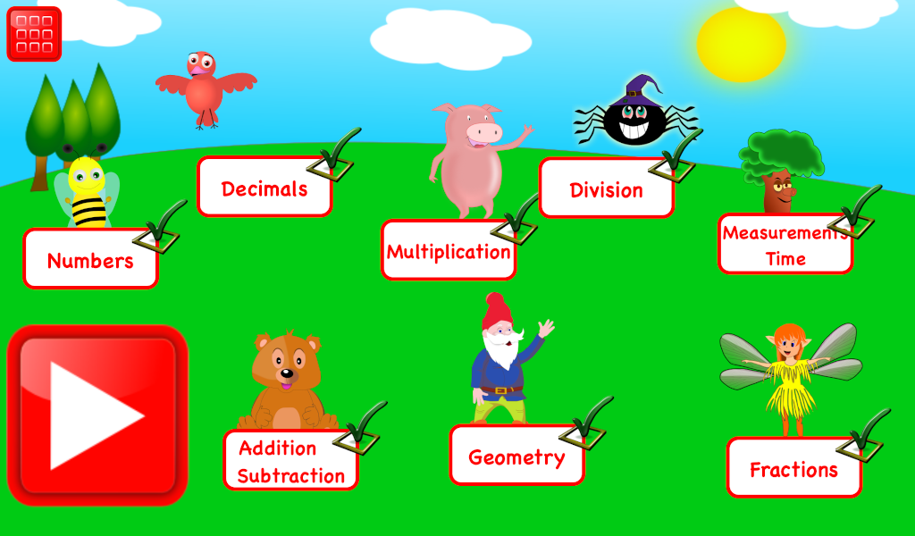 5th Grade Math Games Kids App on Amazon Appstore