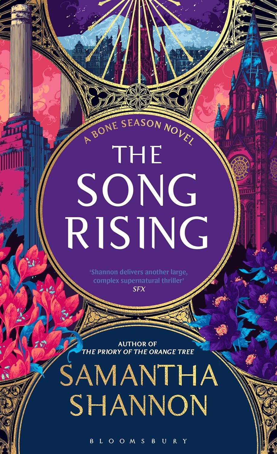 The Bone Season Series 5 Books Collection Set By Samantha Shannon (The Bone Season, The Mime Order, The Song Rising, The Mask Falling & The Dark Mirror)