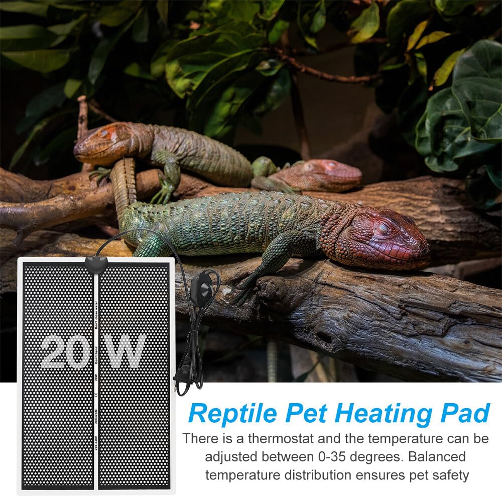 Tappetino Riscaldante Impermeabile Per Piante, Serra Per Germinazione Accelera La Germinazione Dei Semi Tappetino Riscaldante Per Rettili E Anfibi 2130 Watt 52 25 Cm 1 Pezzo 21 W 83698415 - Foto 11