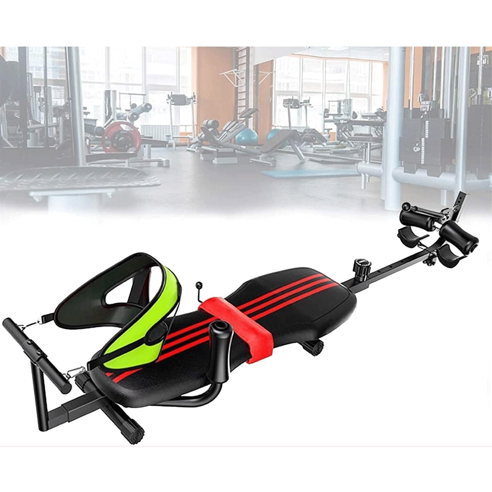 Tabla de inversión de máquina de estiramiento de espalda para terapia de alivio del dolor, banco de entrenamiento multifuncional, entrenamiento de espalda, longitud ajustable y gran carga