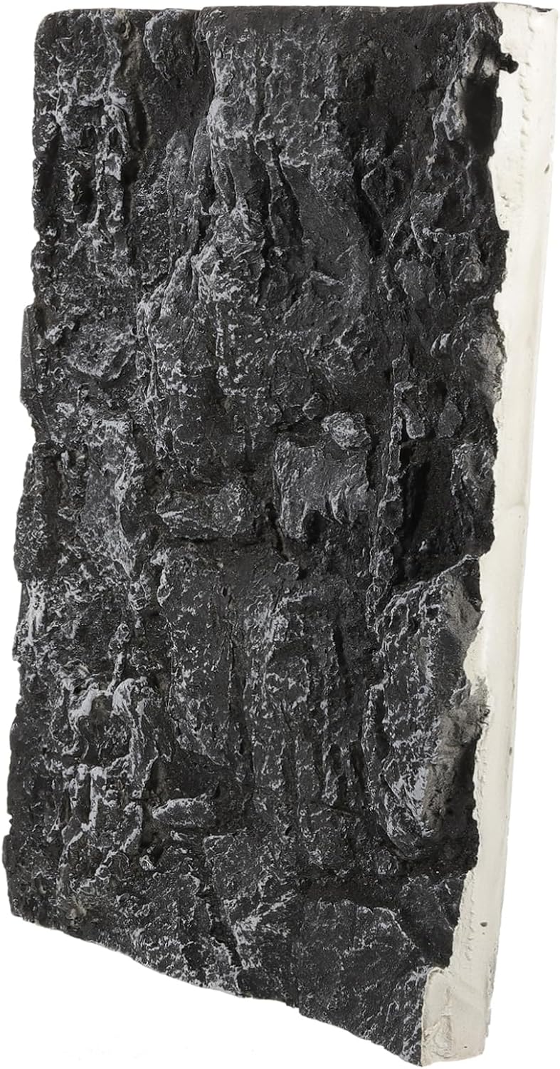 10pcs Aquarium Background for Reptile Habitat Decoration Realistic Textured Terrarium Background Board Lightweight Design for Snakes Lizards Tortoises for Tank Decor