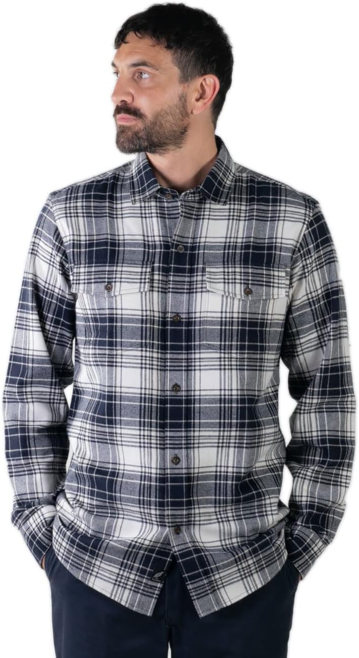 Pladra, Men's Leon Heavyweight Outdoor Flannel Shirt - Image 3