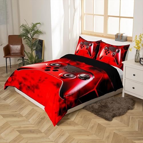 Miniatura 6 de Erosebridal juego de funda de edredón y funda de almohada de microfibra para niños, adolescentes y adultos, diseño náutico, con barco de vela,