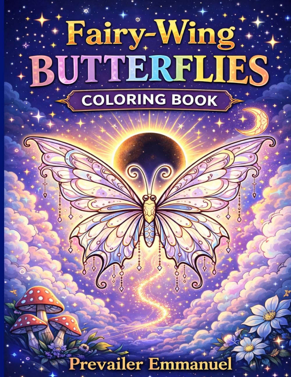 FAIRY-WING BUTTERFLIES: COLORING BOOK