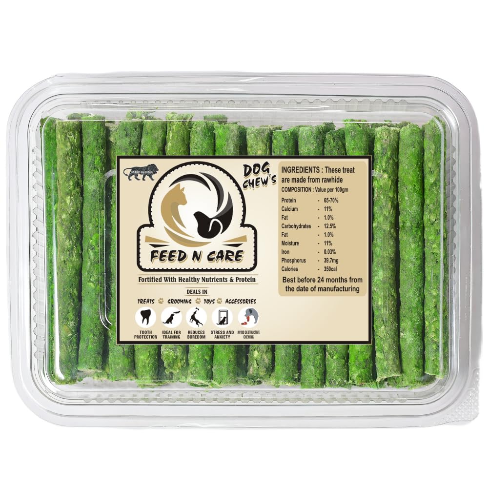 Feed N Care All Natural Ingredients Chew Stick Munchie for Dogs Vegetable Flavors Chew Sticks Munchy Treat Snacks for All Breed Dogs (Vegetable 10KG) (B0C4HP8TDB) Amazon Price History, Amazon Price Tracker