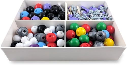 Miniatura 3 de Conjunto de estudiante de química orgánica molecular modelo  configuraciones y orbitales