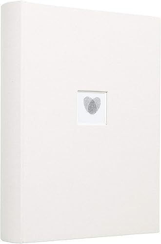 Pearhead Libro de recuerdos de boda, álbum de fotos de boda, recuerdo de matrimonio, regalos de compromiso, lino marfil