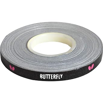 Butterfly Table Tennis Racquet Side Tape 6mm Wide - 10M or 50M - ping pong paddle edge tape
