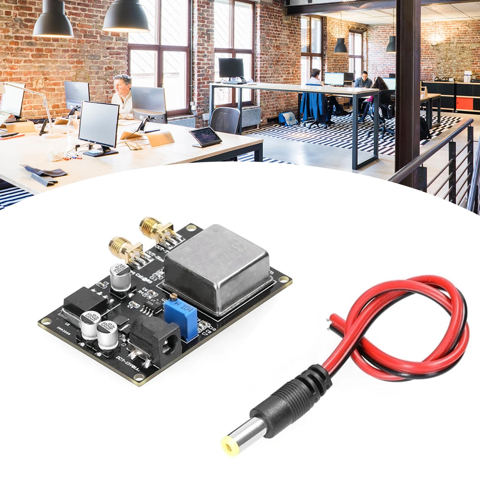 Reference Module OCXO 10MHz Frequency Reference Module Frequency Reference Source for Sound Decoders Frequency Meter