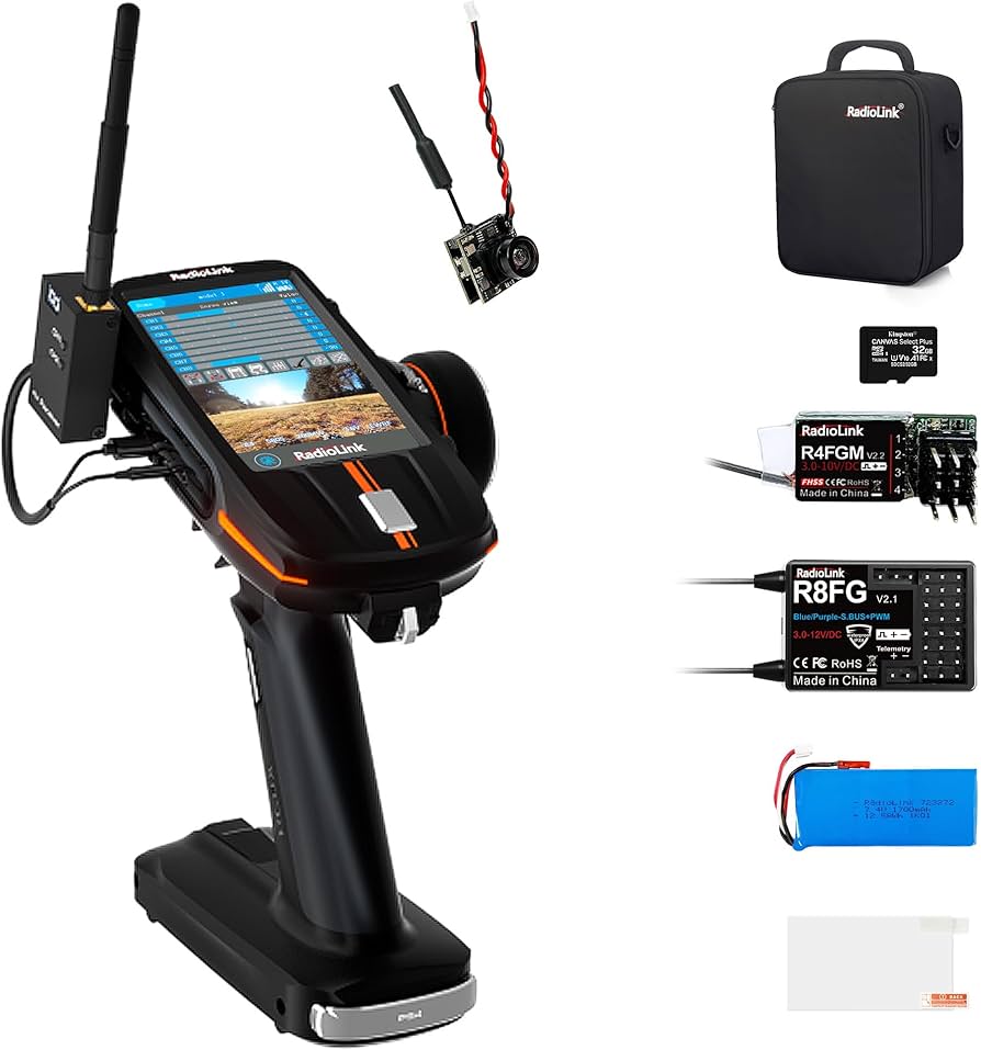Amazon.com: Radiolink RC8X Transmitter&R8FG&R4FGM V2.2 Gyro