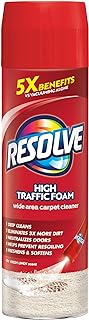 Resolve High Traffic Carpet Foam Cleaner, Carpet Cleaner, Cleans Freshens Softens & Removes Stains, 22 oz Can