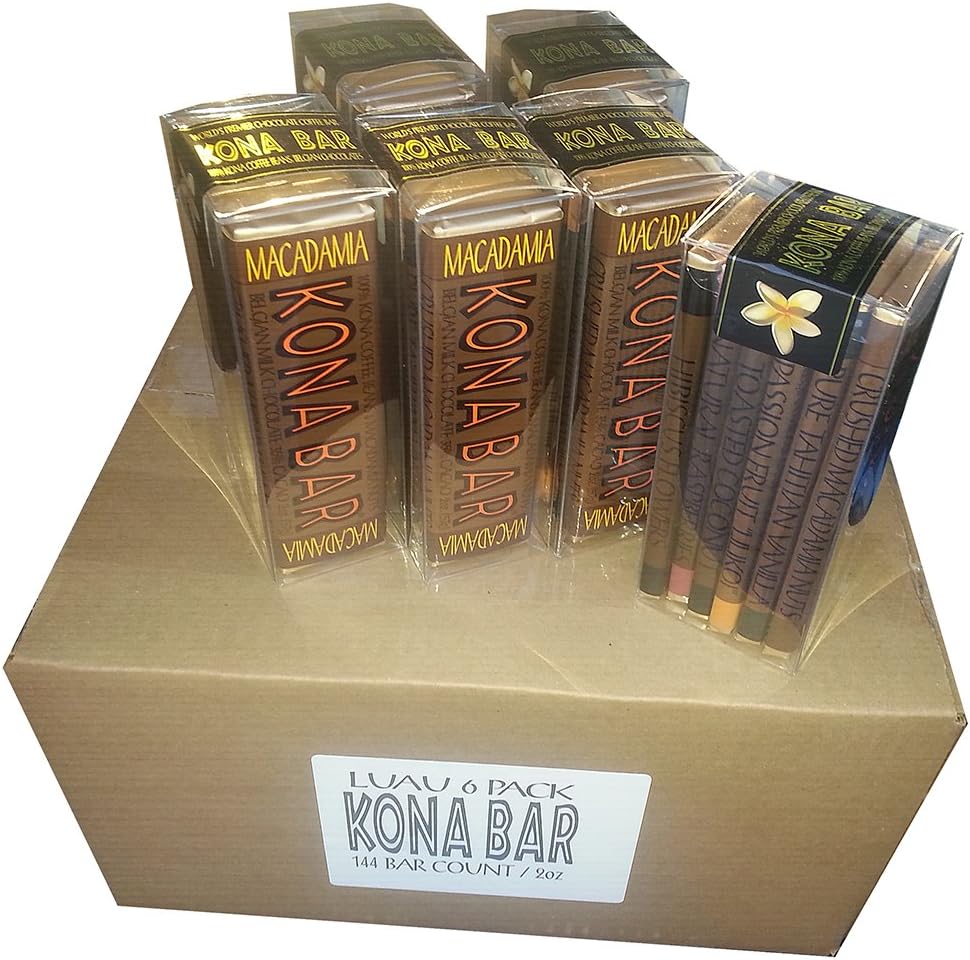 Kona Bar Chocolate Coffee, Luau