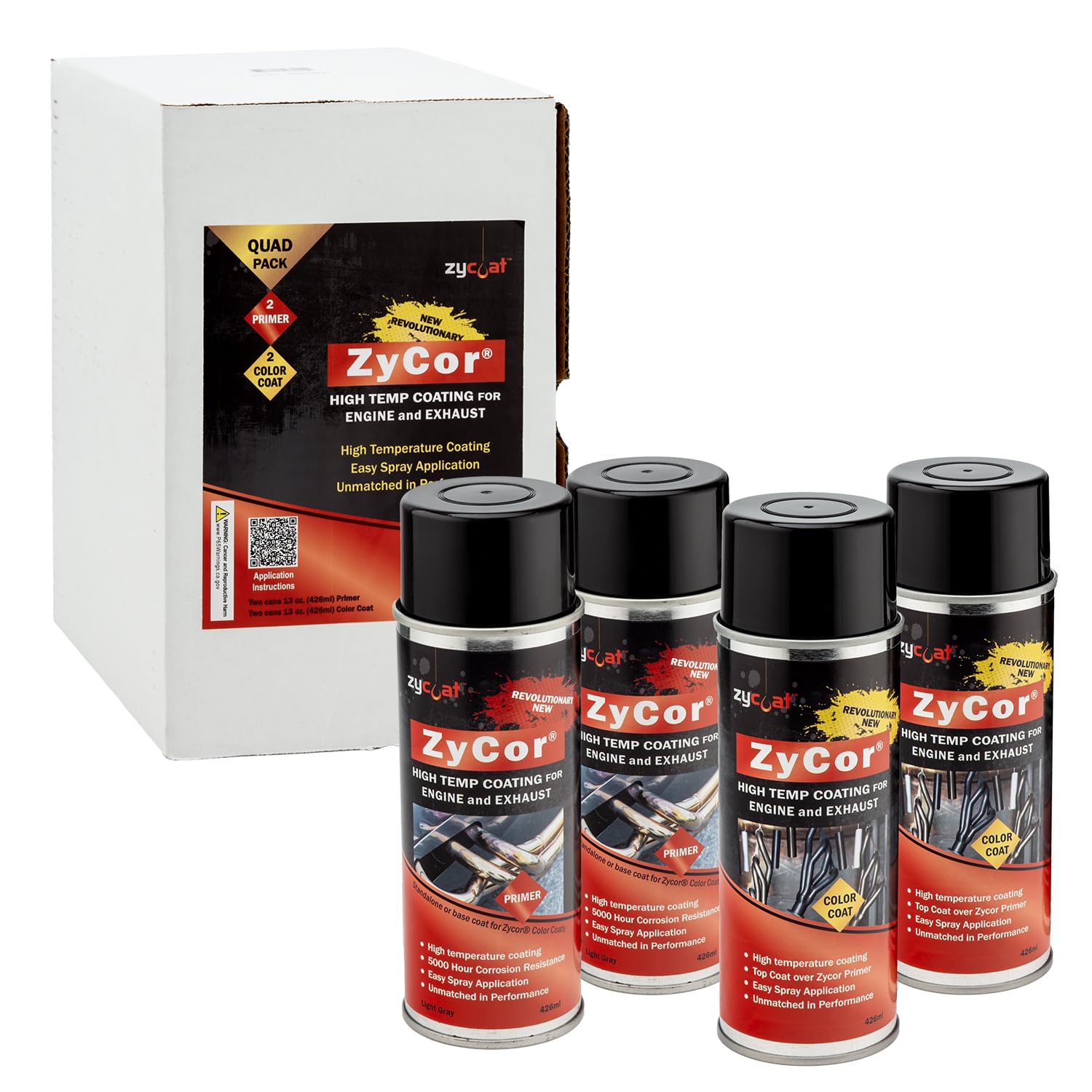 Amazon.com: ZyCoat ZyCor 48014 DIY High Temperature Aerosol