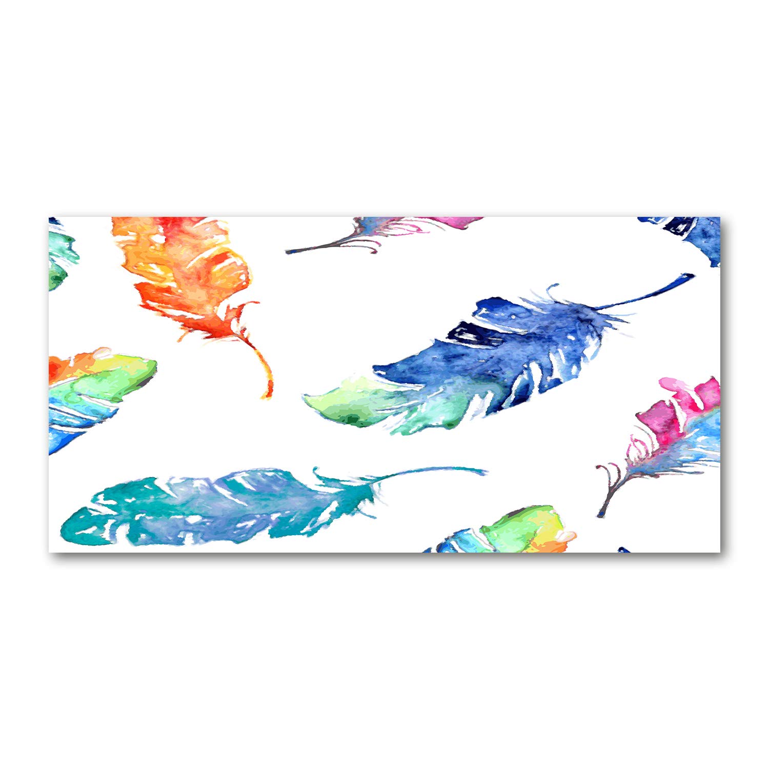 Tableau plexiglas 120x60 cm incassable et facile à nettoyer pour mur de couloir