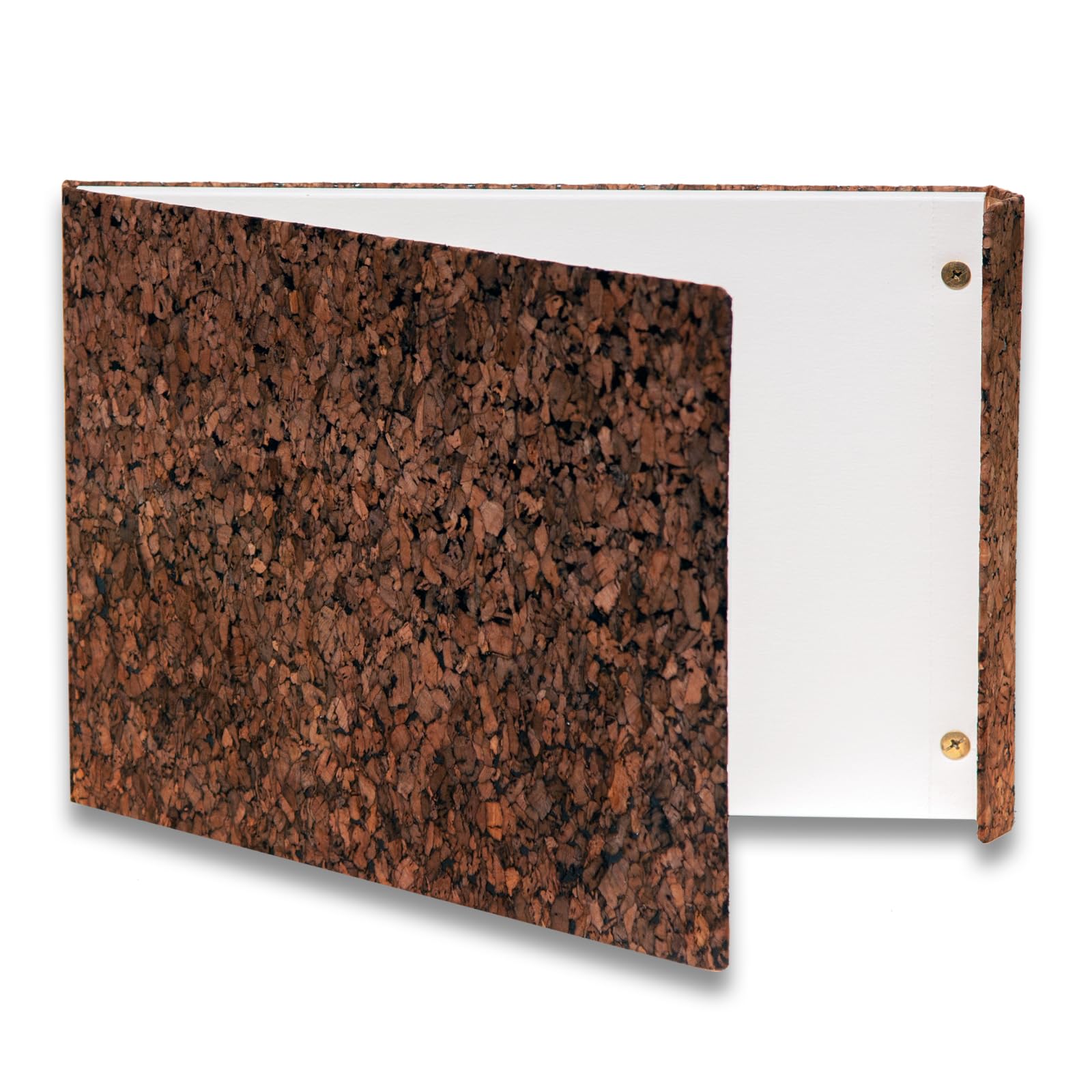 Eco Cork szkicownik akwarelowy A4 – 30 arkuszy, 250 g/m², perforowane strony, twarda okładka z magnetycznym zamknięciem – okładka z naturalnego korka, dziennik artystyczny do akwareli i szkicowania