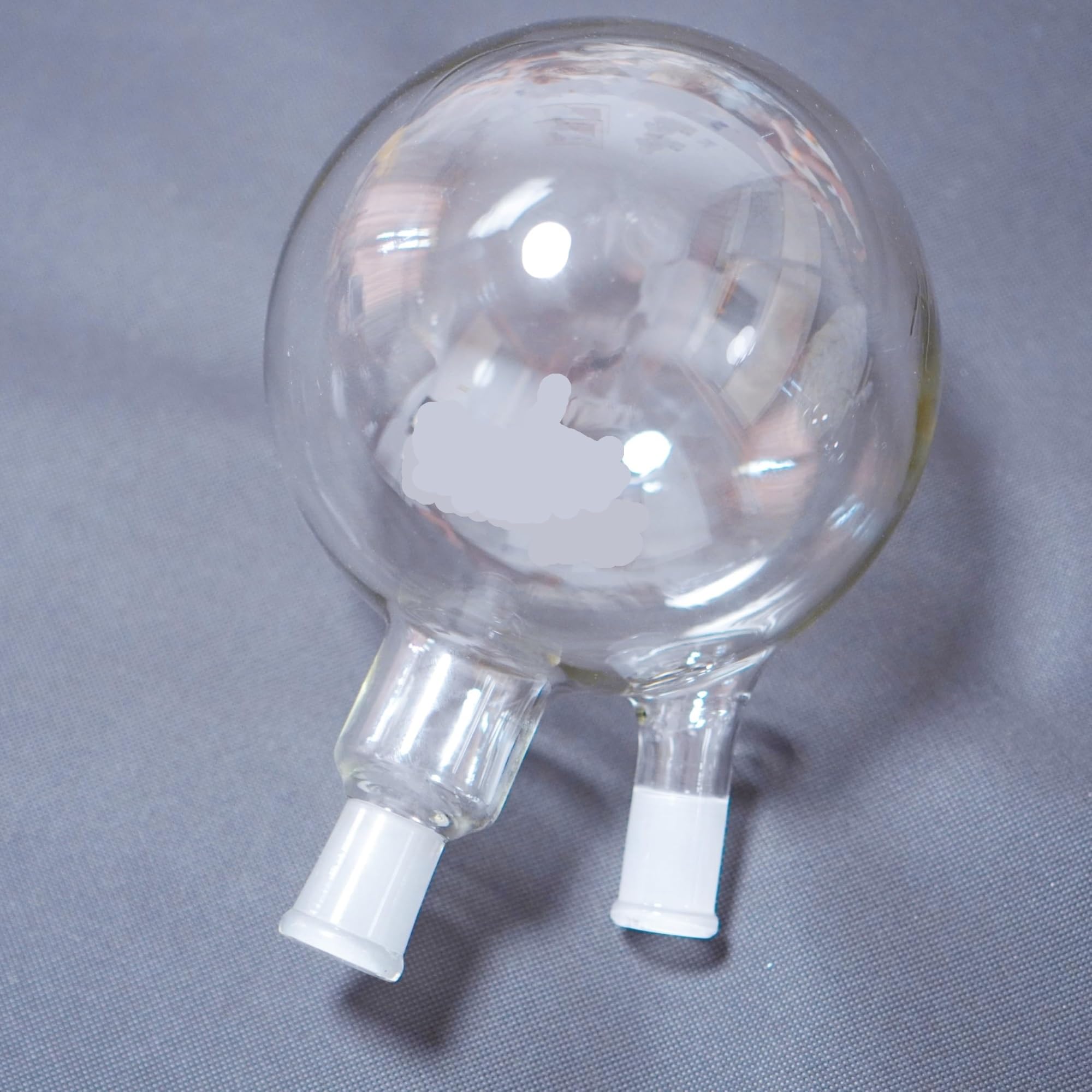 Laboratoryjna szklana kolba okrągłodenna, kolba wrząca z 2 szyjkami – 500 ml, 1000 ml, 2000 ml, 5000 ml, 10000 ml ze złączkami 24/40(3000ml)